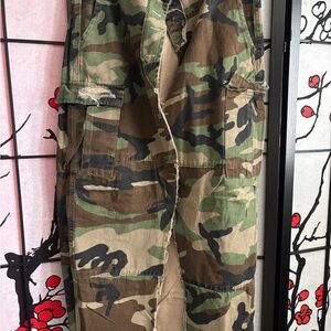 Camouflage Cargo skirt